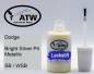 Preview: Dodge, Bright Silver Pri Metallic, SB / WSB: 20ml Lackstift, von ATW Autoteile West.
